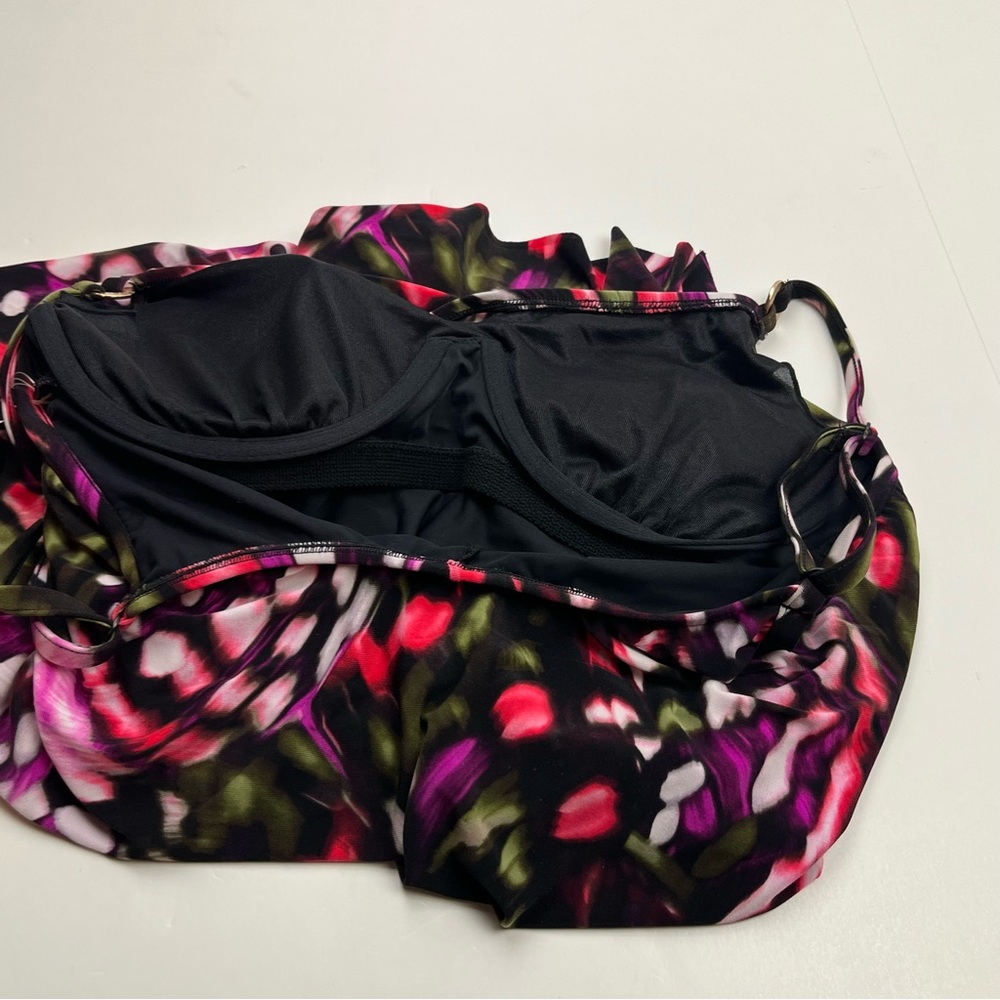 Magicsuit Womens Flutter Willow V-Neck Swimdress Size 14 One Piece Swimsuit NWOT - Picture 11 of 13